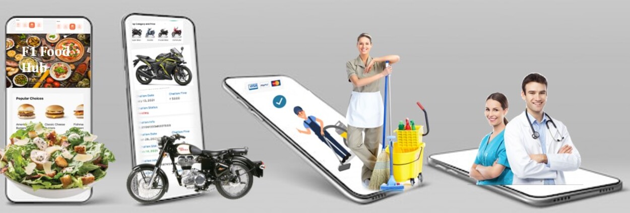 Market place Mobile Apps and admin modules for business owners